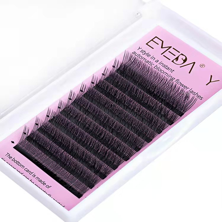 Y shape eyelash extension/ Air double tips/ weave blooming/ in vogue/new trend/ vendor manufacturer supplier wholesale JZ06